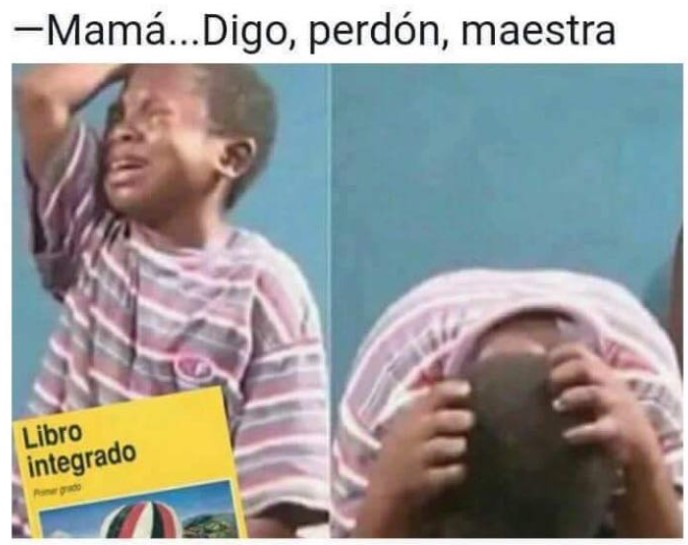 niño africano llorando meme